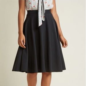Modcloth Bugle Joy Midi Skirt